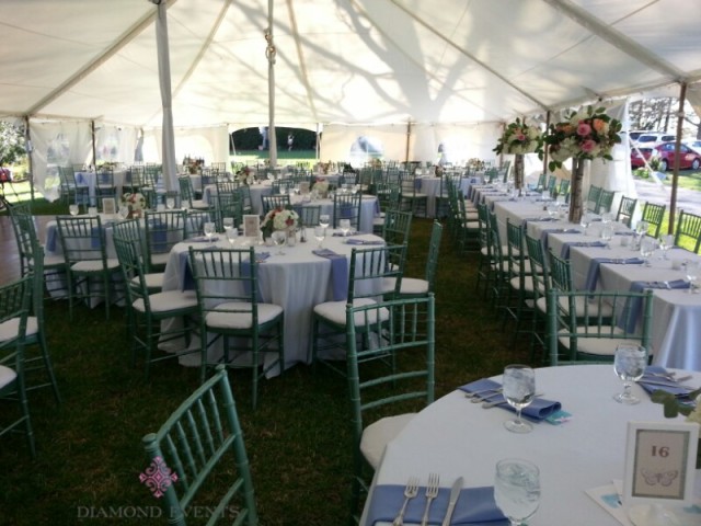 Outdoor Wedding Reception Tent